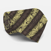 ガラスのストライプのヴィンテージの両面を折る ネクタイ (ロール)