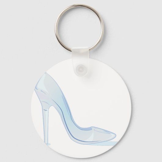 ガラスのスリッパ キーホルダー (正面)