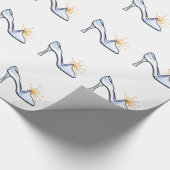 ガラスのスリッパ ラッピングペーパー (角)