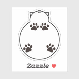 ガラスのテーブルに私を置かないおもしろい シール