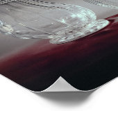 ガラスのデカンターとジャグをカット, c.1840 ポスター (角)