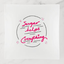 ガラスのトレイ – 砂糖救済すべての