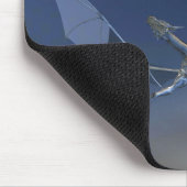 ガラスのドラゴンのネズミ マウスパッド (コーナー)