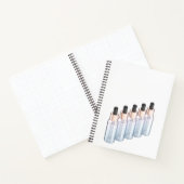 ガラスのドロッパーボトル ノートブック (内部)