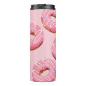 ガラスのドーナツのシームレスな背景 タンブラー (裏面)