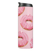 ガラスのドーナツのシームレスな背景 タンブラー (回転右)