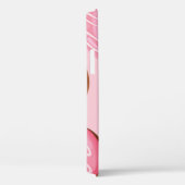 ガラスのドーナツのシームレスな背景 Case-Mate iPhoneケース (裏面 / 右)