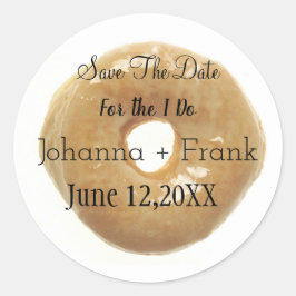 ガラスのドーナツを保存する ラウンドシール