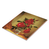 ガラスのバラ素晴らし、芸術 タイル (側面)