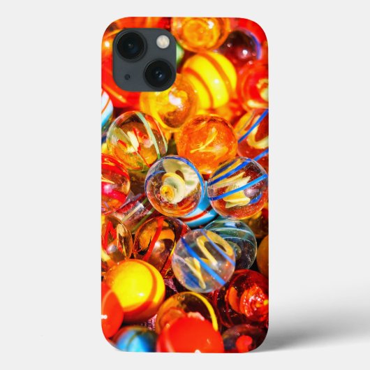 ガラスのビー玉カラフルヴィンテージ懐かしい Case-Mate iPhoneケース (裏面)