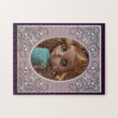 ガラスのフォトフレーム、写真の場合、フォトフレーム ジグソーパズル (横)