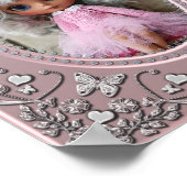 ガラスのフォトフレーム、写真の場合、フォトフレーム ポスター (角)