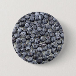 ガラスのブルーベリー 缶バッジ