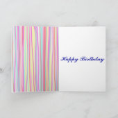 ガラスの下のケーキ カード (内部)