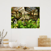 ガラスの下の熱帯庭園 ポスター (キッチン)