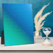 ガラスの下 フォトプラーク (側面)