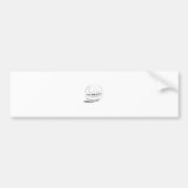 ガラスの世界のシドニー バンパーステッカー (正面)