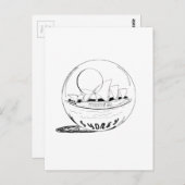 ガラスの世界のシドニー ポストカード (正面/裏面)