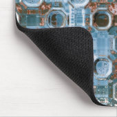 ガラスの円の口 マウスパッド (コーナー)