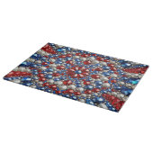 ガラスの切断ボードオランダ色 カッティングボード (角)