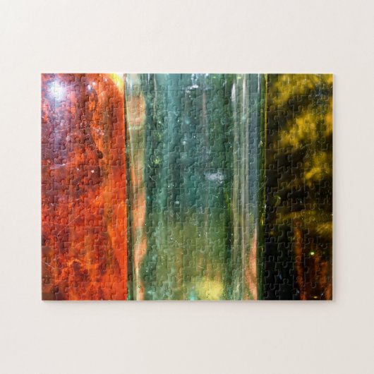 ガラスの反射 ジグソーパズル (横)