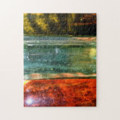 ガラスの反射 ジグソーパズル (縦)