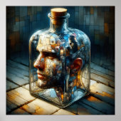 ガラスの反射 ポスター (正面)