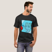 ガラスの向こう Tシャツ (正面フル)