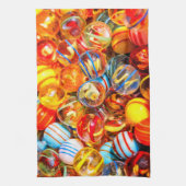 ガラスの大理石 キッチンタオル (縦)