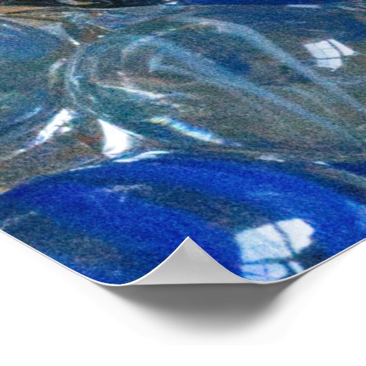 ガラスの大理石 ポスター (角)