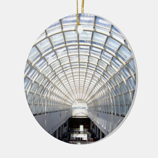ガラスの天井のファインアートの写真撮影のオーナメント セラミックオーナメント (左)