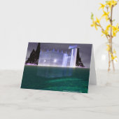 ガラスの天井の挨拶状 カード (黄色い花)