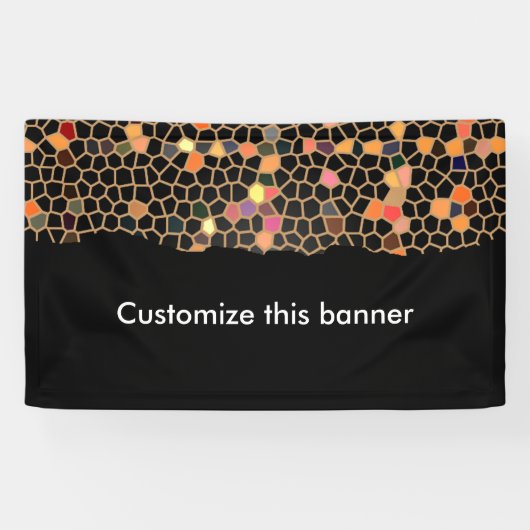 ガラスの天井の旗の破損 横断幕 (横)