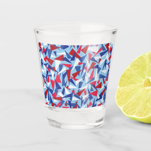 ガラスの天井を破る-米国 ショットグラス (正面)