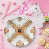 ガラスの天井。 ペーパープレート (パーティー)