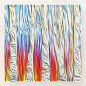 ガラスの木のコースター ガラスコースター (正面)