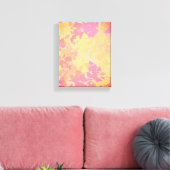 ガラスの破片の優雅さ キャンバスプリント (インサイチュ (リビング))