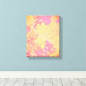 ガラスの破片の優雅さ キャンバスプリント (インサイチュ (ウッドフロア))