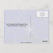 ガラスの破片 ポストカード (裏面)