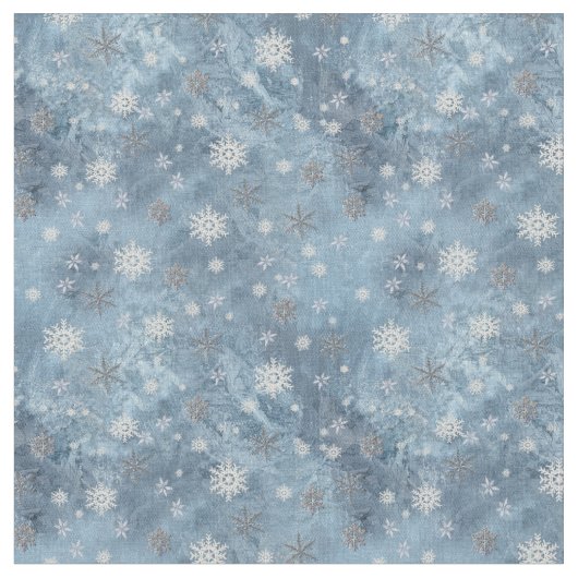 ガラスの窓の雪凍ってい片 ファブリック (クローズアップ)