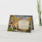 ガラスの美しいスープの歌詞 サンキューカード (正面)