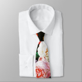 ガラスの花瓶に花を飾る静かなクラシック生活 ネクタイ (タイ)