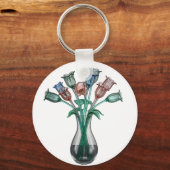 ガラスの花 キーホルダー (裏面)