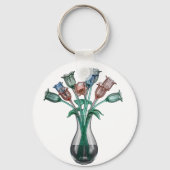 ガラスの花 キーホルダー (裏面)