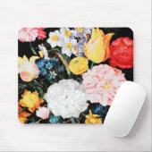 ガラスの花Jan Brueghel the Younger マウスパッド (マウス)