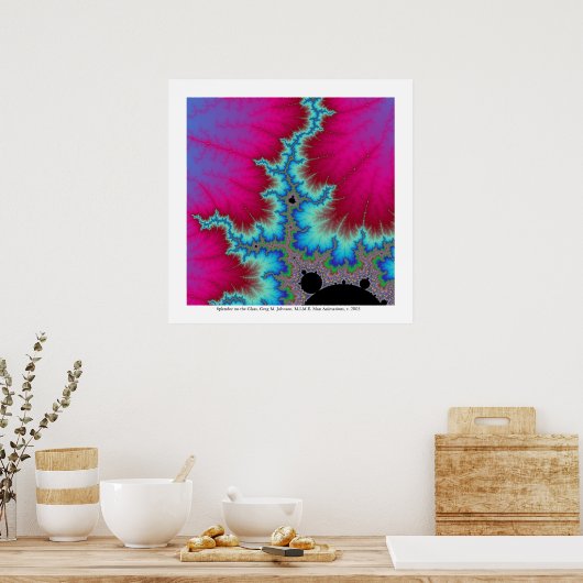 ガラスの輝き ポスター (キッチン)