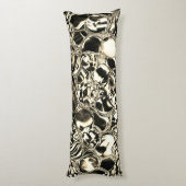 ガラスの金ゴールドや泡のガラスの輝き？ ボディピロー (裏面 (縦))