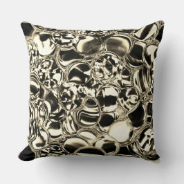 ガラスの金ゴールドや泡の血？ クッション