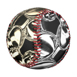 ガラスの金ゴールドや泡の血？ミックス色 野球ボール