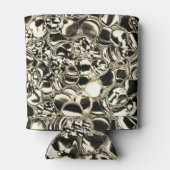 ガラスの金ゴールドや泡の血？ 缶クーラー (裏面)
